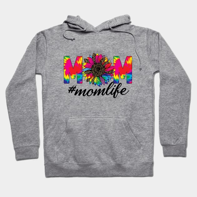 Mom Life Tie Dye Hoodie by Samphelinshop